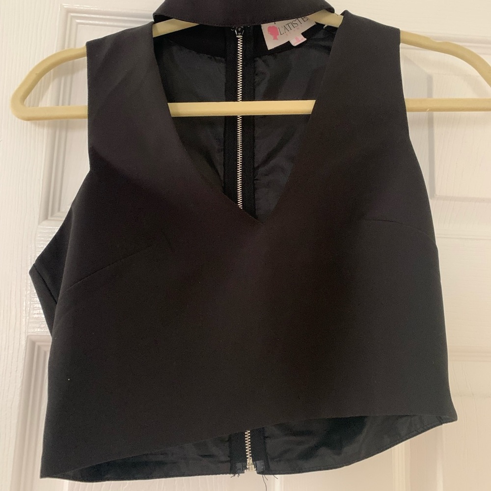Black pants set